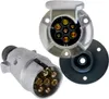 Anhängersteckersatz | 7-polig | 12V | Aluminium | Stecker & Produktbild-Vorschau 1