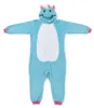Piżama Onesie Kigurumi Kostium Lazurowy Jednorożec L: Podgląd zdjęcia produktu 4