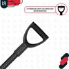 KOTARBAU® Schaufel Metall Schwarz 27 cm Ascheschaufel Produktbild-Vorschau 5