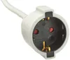 Meister Schutzkontakt-Verlängerung 5 m Kabel weiß IP20 Produktbild-Vorschau 2