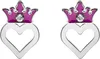 Eleganckie stalowe kolczyki Princess E600187RWL.CS Podgląd zdjęcia produktu 6