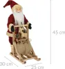 Vánoční dekorace, Svatý Mikuláš na saních Náhled obrázku produktu 2