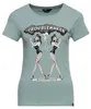Queen Kerosin T-Shirt - Trouble Maker Grün XXL Produktbild-Vorschau 1