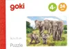 Goki Mini puzzle en bois - Animaux sauvages Voir les images du produit 2