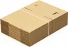 A stack of folded cardboard boxes tied together with white string, presented on a white background. Produktbild-Vorschau