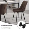 WOLTU Esszimmerstühle 2er-Set Küchenstuhl Polsterstuhl mit Produktbild-Vorschau 9