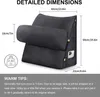 Coussin cunéiforme Coussin de lecture avec nuque réglable, Voir les images du produit 10