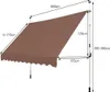 COSTWAY Tenda a morsetto 300 cm, tenda da balcone, Anteprima dell’immagine prodotto 3