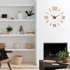 ModernClock, Wanduhr aus Eichenholz - Aufkleber -75cm Produktbild-Vorschau 5