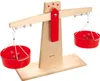 Educo Holzwaage inklusive 2 Holzboxen mit jeweils 4 Produktbild-Vorschau 1