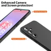 Für Samsung Galaxy A37 5G - Schwarz Silikon Schutz Hülle + Produktbild-Vorschau 5