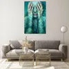 Bilder auf glas - Einteilig - Frau Natur Grafik - 80x120cm Produktbild-Vorschau 7