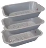CatAmore Katzenklo 3tlg. Siebklo Katzentoilette mit 3 Siebe Produktbild-Vorschau 1