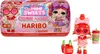 A LOL Surprise Mini Sweets Haribo vending machine toy set, with the packaging and one of the dolls displayed. Náhled obrázku produktu