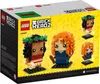 The image shows the packaging of a LEGO BrickHeadz set featuring characters from Moana and Brave. Produktbild-Vorschau