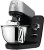 A black and silver Tefal kitchen mixer with a whisk attachment is shown against a white background. Produktbild-Vorschau