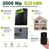 Balkonkraftwerk 2000Wp mit 5,12kWh Speicher, 4x500W Produktbild-Vorschau 7