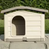 Bama Pet Cuccia Hondenhok 110x94x77 cm Beige/Taupe Produktbild-Vorschau 4