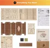 Akordeónové 3D puzzle, RoLife, Drevo, 152 dielikov Náhľad obrázku produktu 9