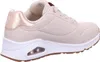 A side view of a beige Skechers sneaker. Anteprima dell’immagine prodotto