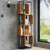 Flieks Bücherregal mit MDF-Holzböden und 4 Fächer, Produktbild-Vorschau 1