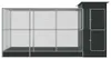 vidaXL Voliere mit Erweiterung Silber 416 x 203 x 216 cm Produktbild-Vorschau 3