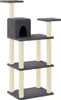 vidaXL Graffiatoio in sisal crema 118,5 cm Anteprima dell’immagine prodotto 21