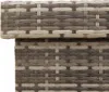 Hochwertig Gartentruhe mit Rollen Grau 110x55x73 cm Poly Produktbild-Vorschau 10