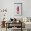 Posterpapier Poster - Golden Pineapple 60x90 cm Blumen Produktbild-Vorschau 2