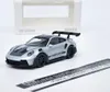 Porsche 911 GT3 RS 2022 silbermetallic/dekor Norev 1:43 Produktbild-Vorschau 5