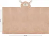 Ręcznik kąpielowy z kapturem dla dzieci 70x140 cm – miękkie Podgląd zdjęcia produktu 10