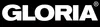 The image displays the brand name "GLORIA" in large white capital letters against a black background, with a registered trademark symbol. Anteprima dell’immagine prodotto