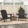 Two chairs on a patio with a small table between them. Produktbild-Vorschau