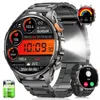 2026 1000mAh Akku Militär Smartwatch für Herren 1.91" Produktbild-Vorschau 1