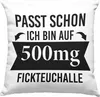 Trendation - Lustiger Spruch Deko-Kissen mit Füllung 40x40 Produktbild-Vorschau 1