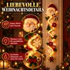 Weihnachtsdeko mit LED-Lichterkette, Weihnachtsmann Produktbild-Vorschau 6