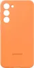 A plain, top-down view of an orange Samsung phone case. Náhled obrázku produktu