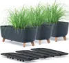 3X Kvetináč Gracia Case Záhradný Truhlík Na Nôžkach Na Náhľad obrázku produktu 1