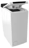 Beko BTL1WFP10622DE Waschmaschine 6kg Weiß Toplader Produktbild-Vorschau 4