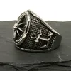 Ring Silber aus Edelstahl - ANCHOR COMPASS 63 Produktbild-Vorschau 2