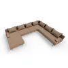 TRADA Gartenecksofa Bahama XXL Beige Rechts 410x298 cm Produktbild-Vorschau 8