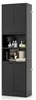 Hochschrank 190cm, freistehender Badschrank, 4 Türen, 2 Produktbild-Vorschau 1