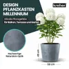 Kreher® XXL Pflanzkübel „Millennium“ Ø59xH49 cm - 80L - Produktbild-Vorschau 2