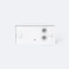 Bewegungssensor PIR 180º Einstellbar IP65 Weiß Produktbild-Vorschau 6