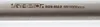 A close-up shot of a metal drill bit with branding and specifications etched onto it. Anteprima dell’immagine prodotto