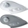 Two identical LED downlights, one white and one gray, are shown against a white background. Voir les images du produit