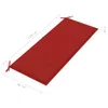vidaXL Banc de jardin pliable avec support 118 cm bambou Voir les images du produit 10