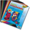 folia 741009 Bastelwellkarton, (B)500 x (H)700 mm, farbig Produktbild-Vorschau 1