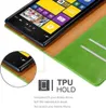 Cadorabo Hülle für Nokia Lumia 1520 Schutzhülle in Grün Produktbild-Vorschau 3