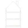 Kinderzimmer Regal LENISE in Hausform weiß - Kinderregal, Produktbild-Vorschau 4